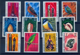 NOUVELLES HEBRIDES 1972 BIRDS Definitives MNH - Nuevos