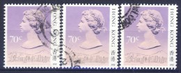 ##K1786. Hong Kong 1991. Michel 511 V X3. Used(o) - Used Stamps