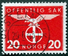 Norway 1942   Minr.48 ULSTEINVIK 29-6-1943    (Lot  C 444 ) - Dienstmarken