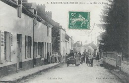 61 Bazoches Sur Hoëne (Hoesne) Le Bas Du Bourg Tacot TBE - Bazoches Sur Hoene