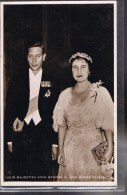 Their Majesties King George VI . And Queen Elizabeth . - Personnages Historiques