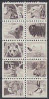 !a! USA Sc# 1880-1889 MNH BOOKLET-PANE(10) - American Wildlife - 1981-...