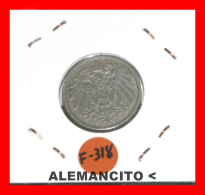 ALEMANIA  - IMPERIO - DEUTSCHES REICH - AÑO 190-E - 10 Pfennig