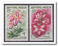 Saint-Pierre Et Miquelon 1962, Postfris MNH, Flowers - Unused Stamps