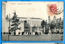 NOV316, Madrid, Ministerio De La Guerra, Ministèrede La Guerre, Animée,  Circulée 1911 - Madrid