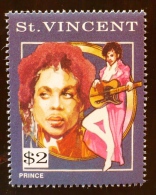 SAINT VINCENT, Musique, Rock N Roll, PRINCE 1 Valeur Emise En 1998. ** MNH - Chanteurs