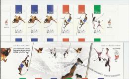 IL.- Israël Stamps.1996.- Atlanta Olympic Games Booklet** Mi. 1397-1399. USA. - Carnets
