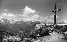 Berglift Reicheben ( Badgastein ) Blick Vom Hüttenkogel 2280 M Großglockner 3796 M Ca 1960 - Bad Gastein