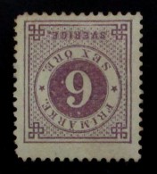 Suecia 19 * - Unused Stamps