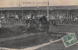 La Capelle   02    Hippisme . Militaire . Saut D'obstacles  (en Partie Décollée) - Altri & Non Classificati