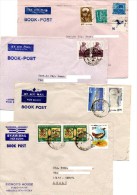 ** INDIA, 20 WHOLE COVERS TO ITALY, VARIOUS STAMPS LOT 8 - Posta Aerea