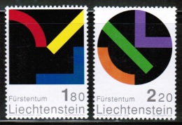 Liechtenstein - 2001 Tribute To Liechtenstein - Gottfried Honegger (unused Serie + FDC) - Brieven En Documenten