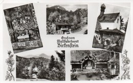 Gruß Vom Walfahrtsort Birkenstein - Mehrbildkarte Ca 1956 - Miesbach