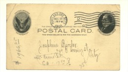 ** VERY OLD POSTAL CARD USA 1903, Stationery 1c, McKINLEY, Portland To Portland - 1901-20