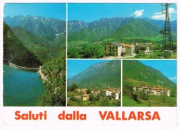 G3328 Saluti Da Vallarsa (Trento) - Panorama Vedute Multipla / Viaggiata 1993 - Other Cities