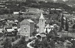 SUISSE - SCHWEIZ - SVIZZERA - SWITZERLAND -  VS - VALAIS - VENTHONE -Château Et église - Vue Aérienne - Venthône