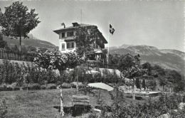 SUISSE - SCHWEIZ - SVIZZERA - SWITZERLAND -  VS - VALAIS - VENTHONE - Hôtel Bellevue - Jardin Et Piscine - Venthône