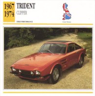 Trident Clipper  -  1967   -  Fiche Technique Automobile (Grande Bretagne) - Cars