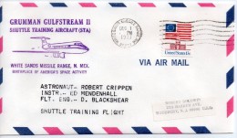 ★ US - GRUMMAN GULFSTREAM II - SHUTTLE TRAINING FLIGHT (8057) - Etats-Unis