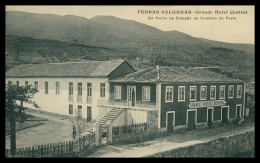 PEDRAS SALGADAS - HOTEIS E RESTAURANTES - Grande Hotel Central Carte Postale - Vila Real