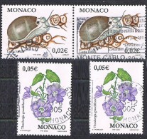 2002 - MONACO - SERIE ORDINARIA. USATO - Used Stamps