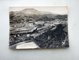 Carte Postale Ancienne : En Avion Au-dessus De SAINT-PEE SUR NIVELLE : Vue Panoramique , En 1962 - Urrugne