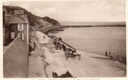 PORT EN BESSIN  -   La  Plage à Marée Haute - Port-en-Bessin-Huppain