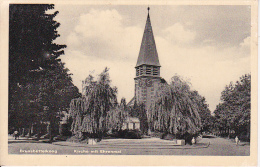 AK Brunsbüttelkoog - Kirche Mit Ehrenmal (19535) - Brunsbuettel