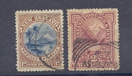 150024501  N.  ZELANDA  YVERT    Nº  71/2 - Used Stamps