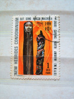 New Hebrides 1972 Sculptures Woodcraft - #163 = 2.50 $ - Used Stamps