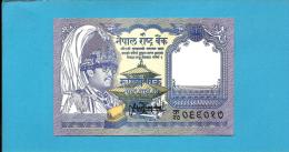 NEPAL - 1  Rupee - ND ( 1991 -  ) - P 37 - Sign. 13 - UNC. - King Birendra Bir Bikram - 2 Scans - Nepal