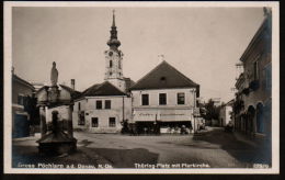 DB5577 - GROSS PÖCHLARN A.d. DONAU - THÖRING PLATZ MIT PFARKIRCHE - Autres & Non Classés