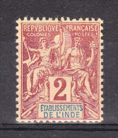 INDES YT 2 Neuf - Unused Stamps