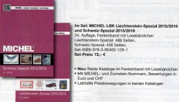 LBK/MICHEL Schweiz+Liechtenstein Spezial Briefmarken Katalog 2015/2016 Neu 72€ Mit Genf UNO Ämter Catalogues Of Helvetia - Collezioni