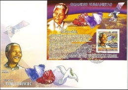 S. Tomè 2007, Mandela, Minerals, Satellite, BF In FDC - Africa