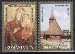 Roumanie 2015 - Monastere Nicula 2v. Obliteres - Oblitérés