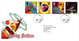 GB 1995 SCIENCE FICTION FDC SG 1878-81 MI 1576-79 SC 1616-19 IV 1822-1825 - Covers & Documents