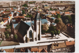 59 - SECLIN / VUE AERIENNE SUR L'EGLISE SAINT PIAT - Seclin