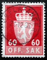 Norway 1964  Minr.89X  SØRFLATANGER 21-12-1966   (Lot C 478 ) - Dienstzegels