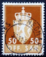 Norway 1957  Minr.77X  NES PÅ HEDMARK  (Lot C 527 ) - Oficiales