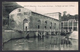 DUCEY . Usine Hydro - Electrique . La Roche Qui Boit . L'Usine . - Ducey