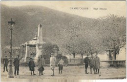 Gard : La Grand Combe, Place Bouzac, Animée - La Grand-Combe