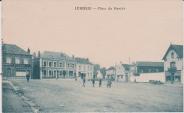 Pas  De  Calais :  LUMBRES  , Place  Du  Marché - Lumbres