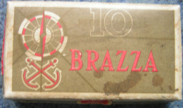 Boite En Carton 10x5,5x2 Cm - Emballage Pour 10 Petits Cigares BRAZZA - Seita Régie Française - - Cajas