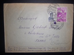 Urss Lettre De 1949 Pour Roche Brune - Covers & Documents