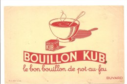 Buvard Bouillon KUB Le Bon Bouillon De Pot Au Feu - Suppen & Sossen