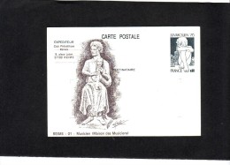 60c JUVAROUEN - Club Phitatélique De REIMS - Maison Des Mucisiens - Overprinter Postcards (before 1995)
