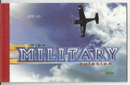 IRELAND  2000  MILITARY AVIATION  BOOKLET  MNH - Postzegelboekjes