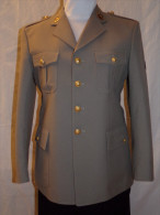 VESTE MILITAIRE ARMÉE DE TERRE FRANCAISE (ADJUDANT) - FRENCH ARMY JACKET MILITARY LAND (WARRANT) - Uniforms