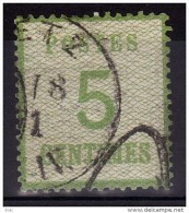 1870 - ALSACE LORRAINE - N° 4b (burelage Renversé) - Oblitéré - TTB - Cote 800 - Oblitérés